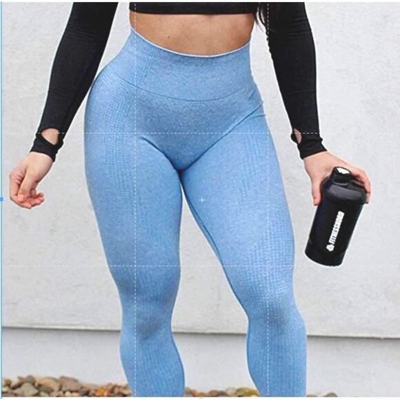 VITAL SEAMLESS LEGGING HIGH WAISTED-GREAT COMPRESSION & SQUAT PROOF- BNWT - Picture 1 of 6